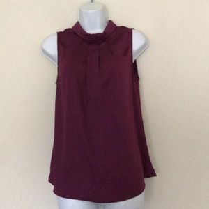 Anthropologie Fervour Burgundy/ purple Top